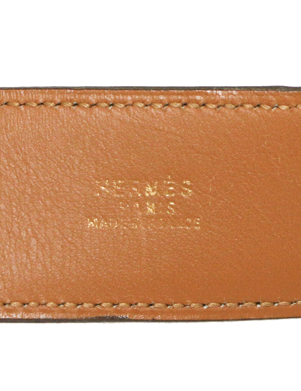 HERMES Vintage ostrich belt
