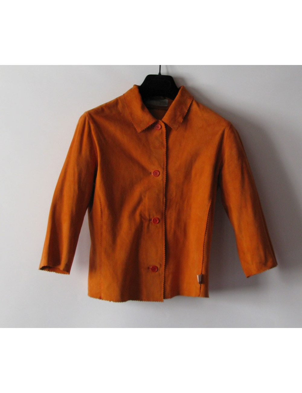 veste MISSONI daim orange t 38 fr