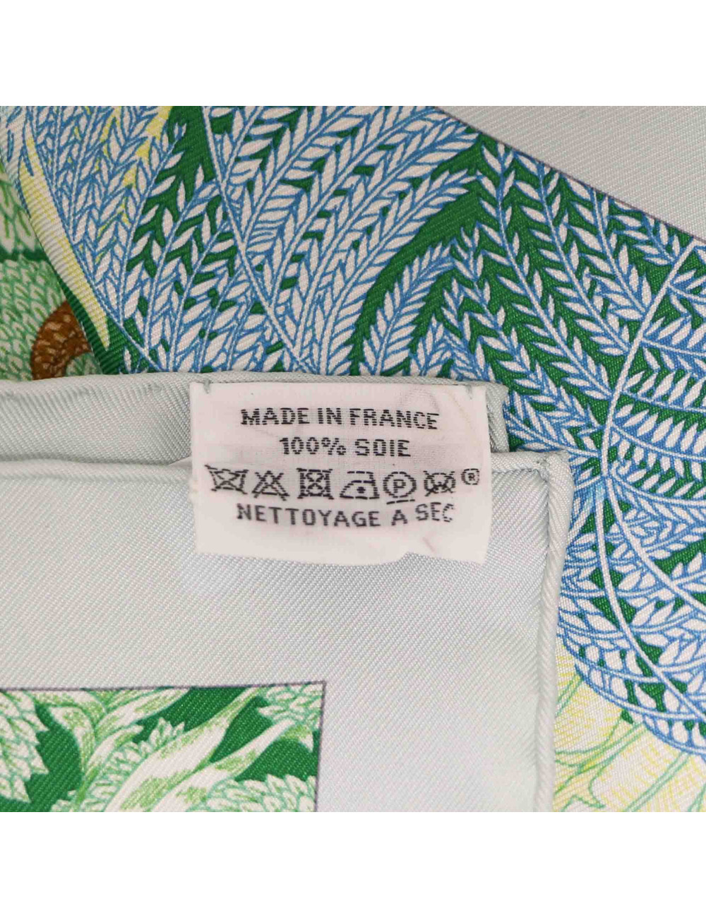 Carré HERMES Faubourg Tropical soie