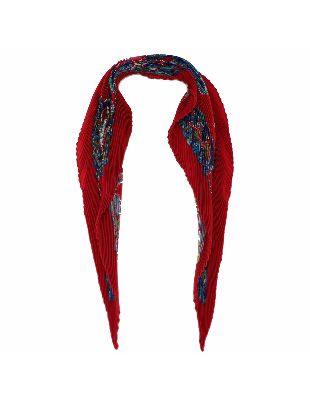 Foulard plissé HERMES