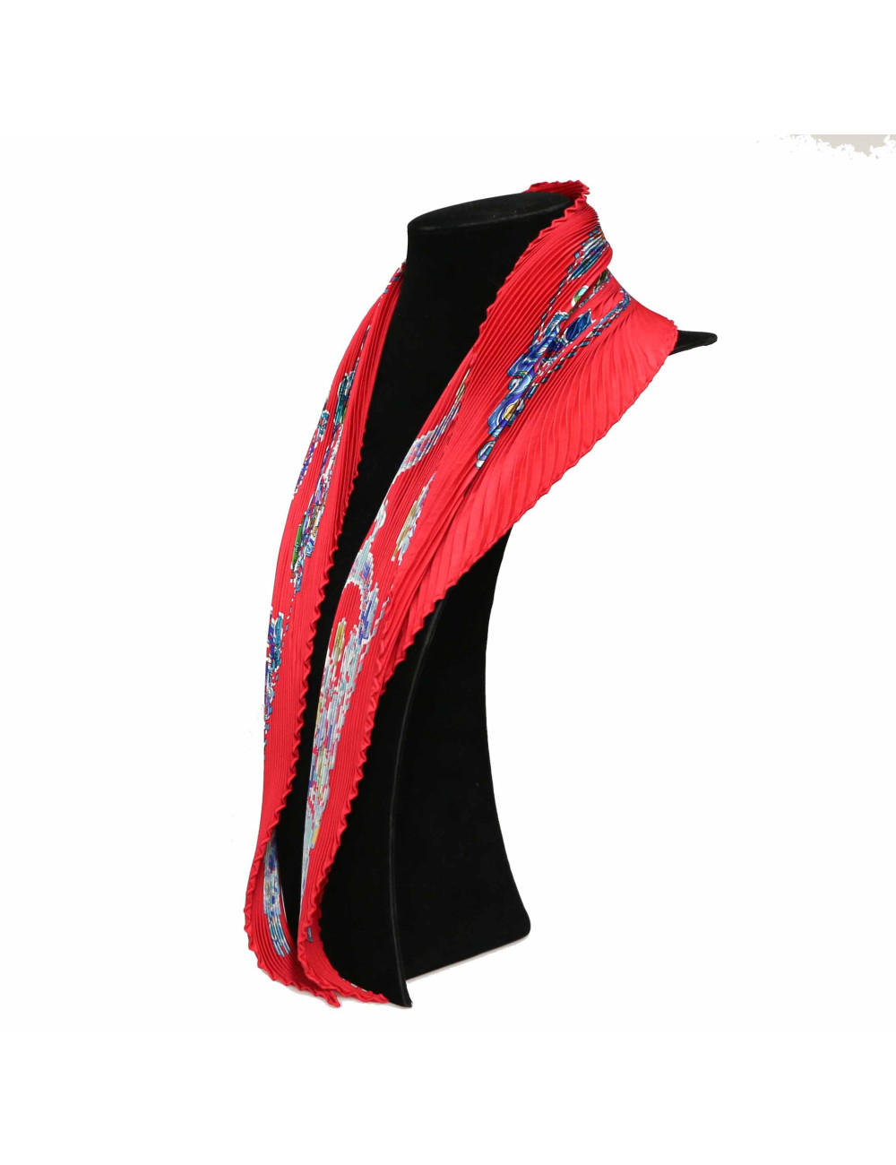 Foulard plissé HERMES
