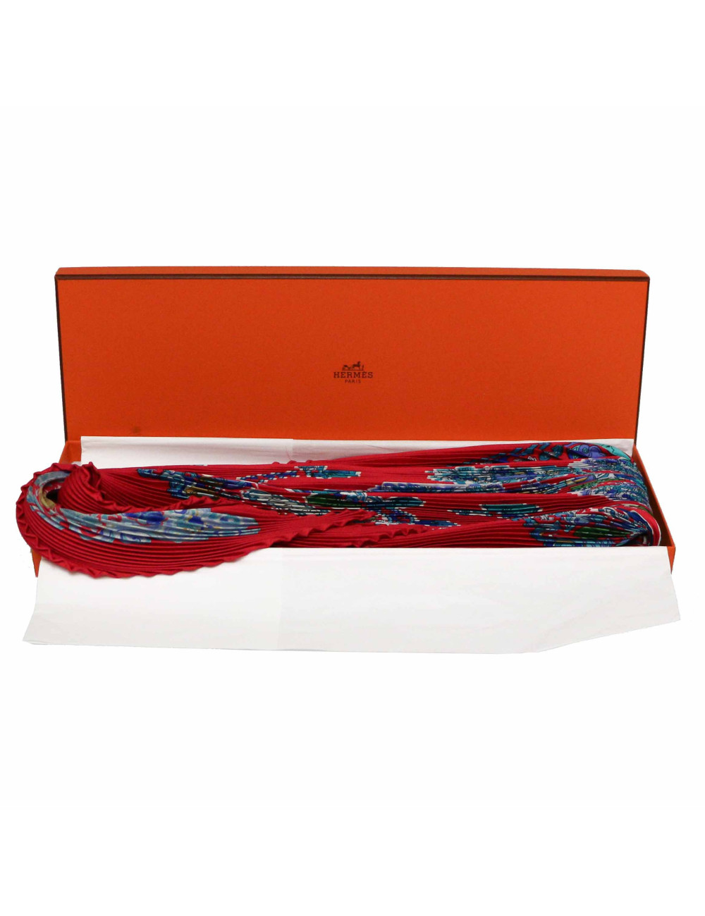Foulard plissé HERMES