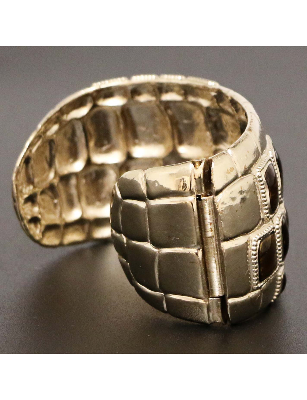 Bracelet Paris New-York dorée 