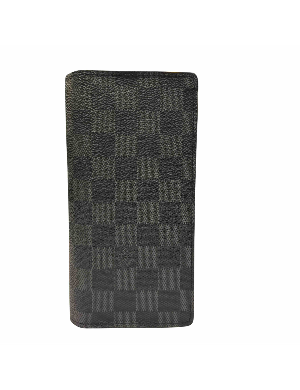 Portefeuille BRAZZA LOUIS VUITTON toile damier graphite