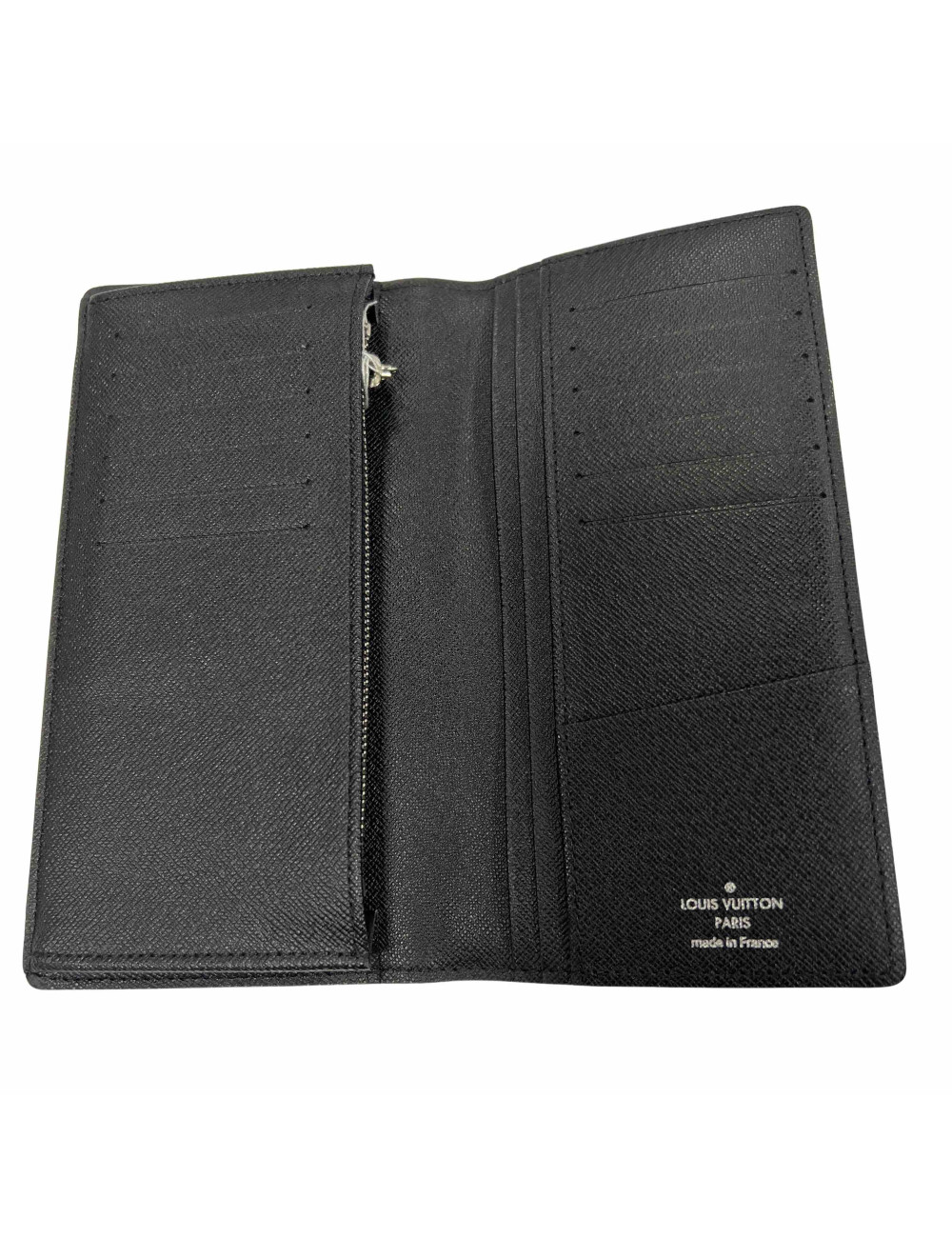 Portefeuille BRAZZA LOUIS VUITTON toile damier graphite