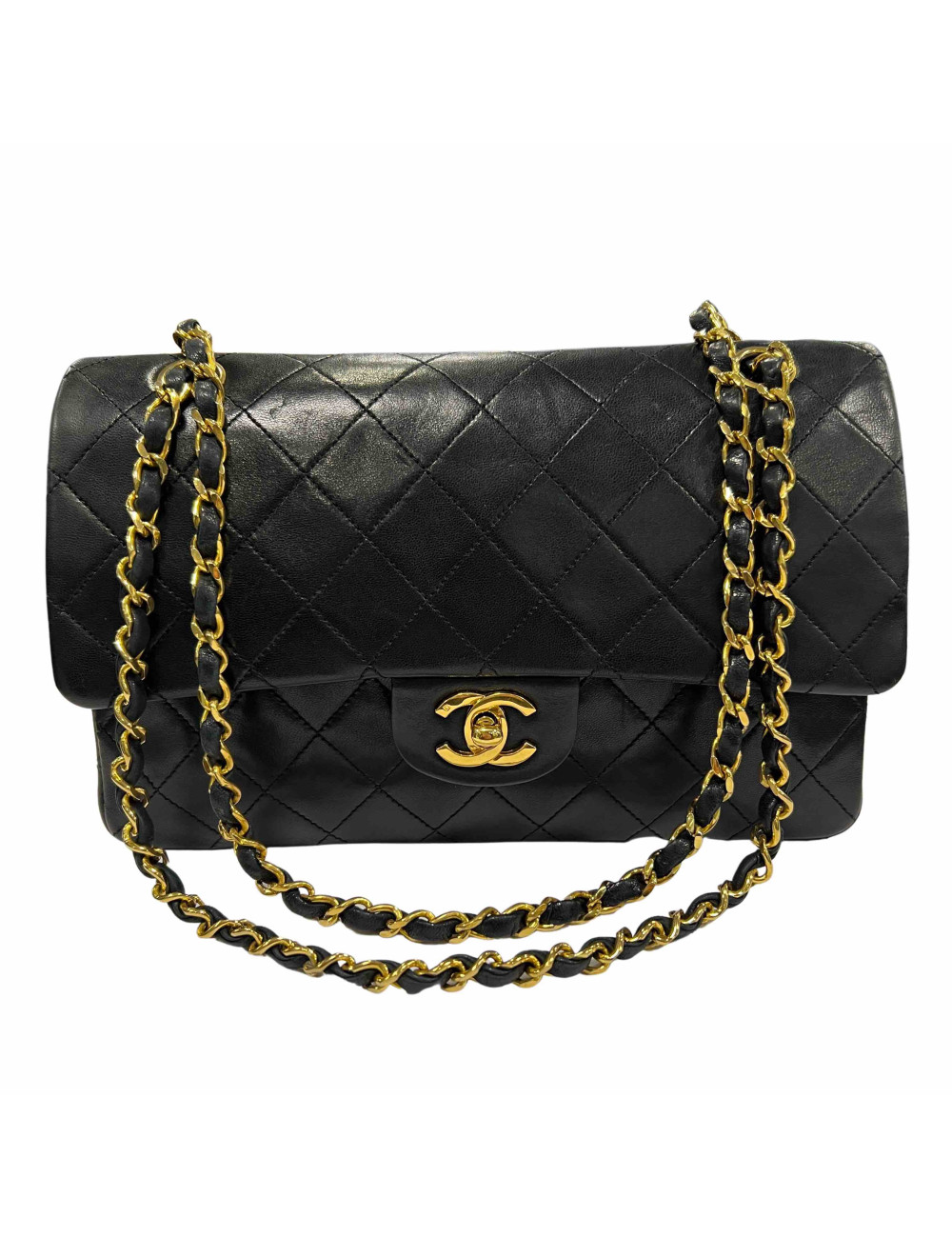 Sac Chanel double flap vintage