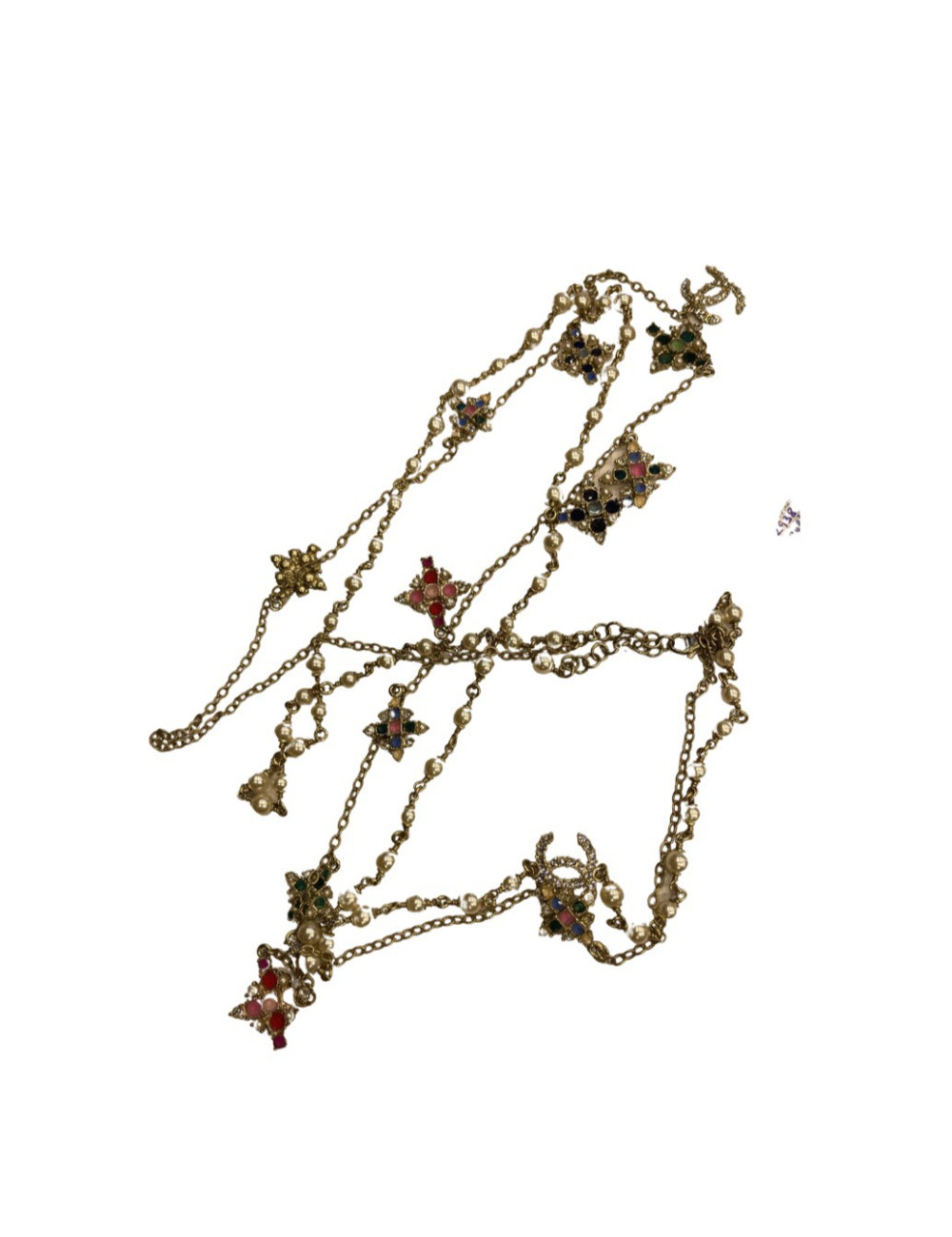 Sautoir CHANEL double rangs