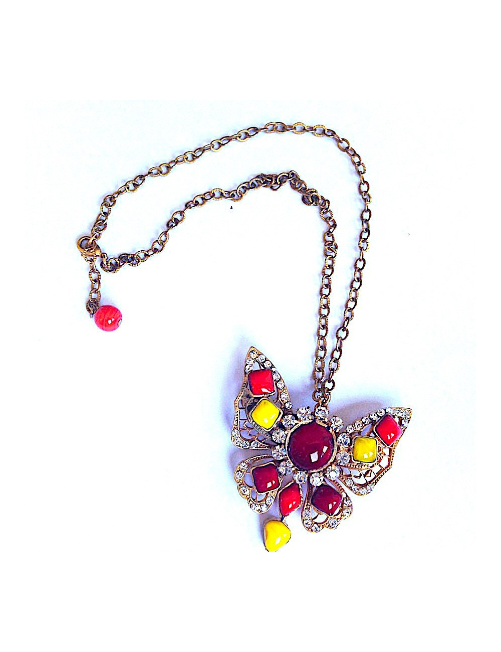 Collier papillon MARGUERITE DE VALOIS