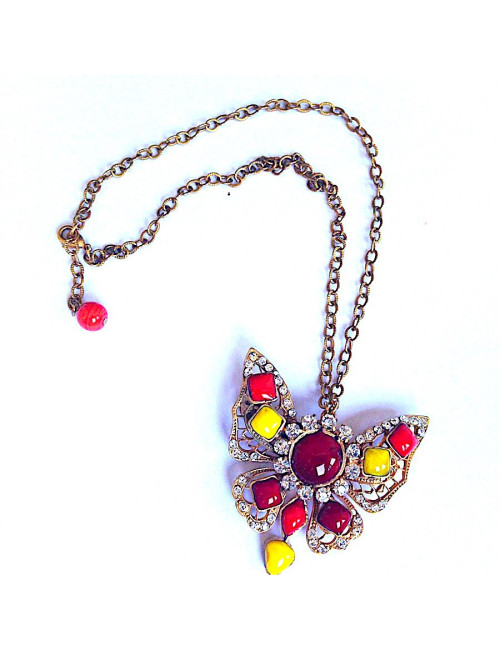 Collier papillon MARGUERITE DE VALOIS