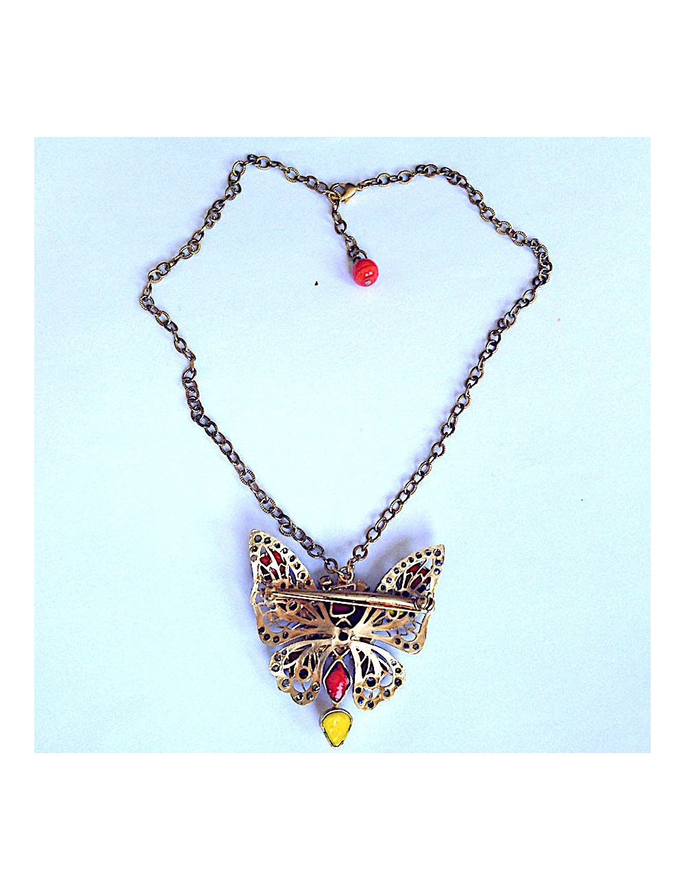 Collier papillon MARGUERITE DE VALOIS