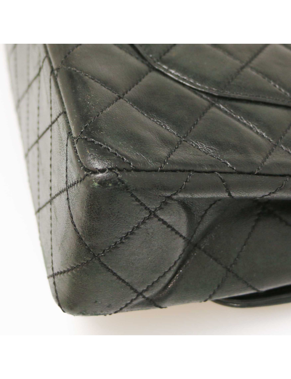 Sac Couture CHANEL noir double CC