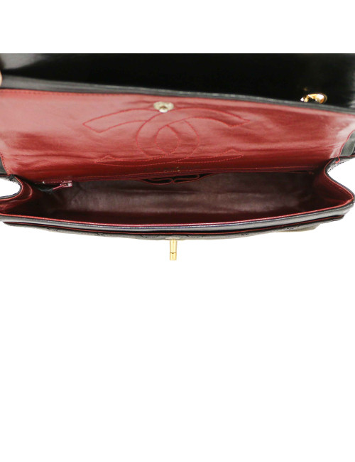 Sac Couture CHANEL noir double CC