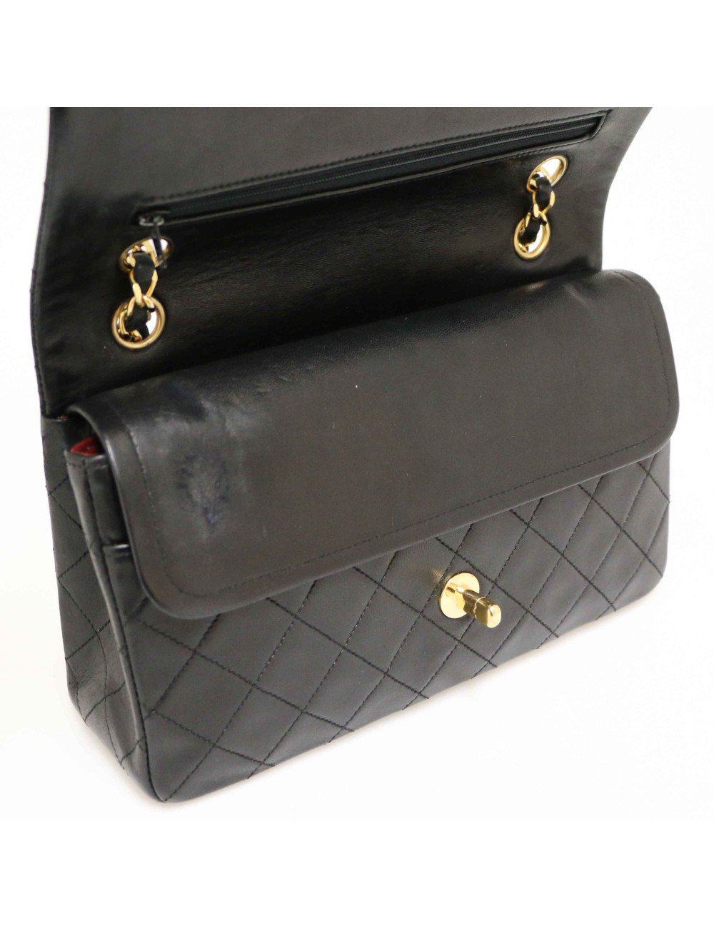 Sac Chanel double flap vintage