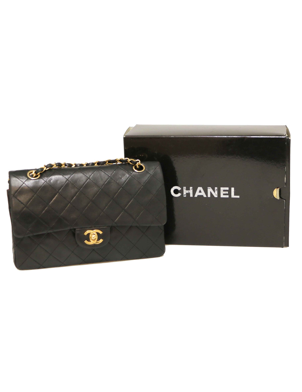 Sac Chanel double flap vintage
