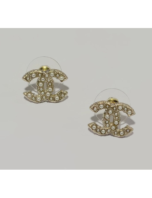 Clous CHANEL perles strass
