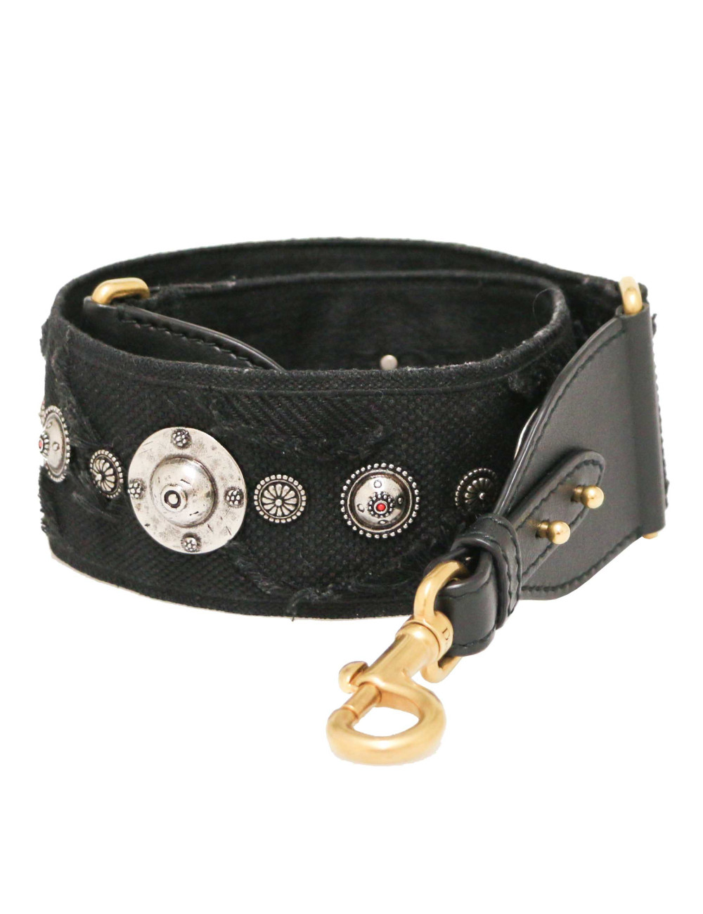 Bandoulière DIOR toile noire