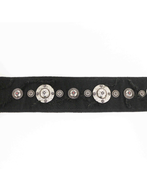 DIOR black canvas shoulder strap