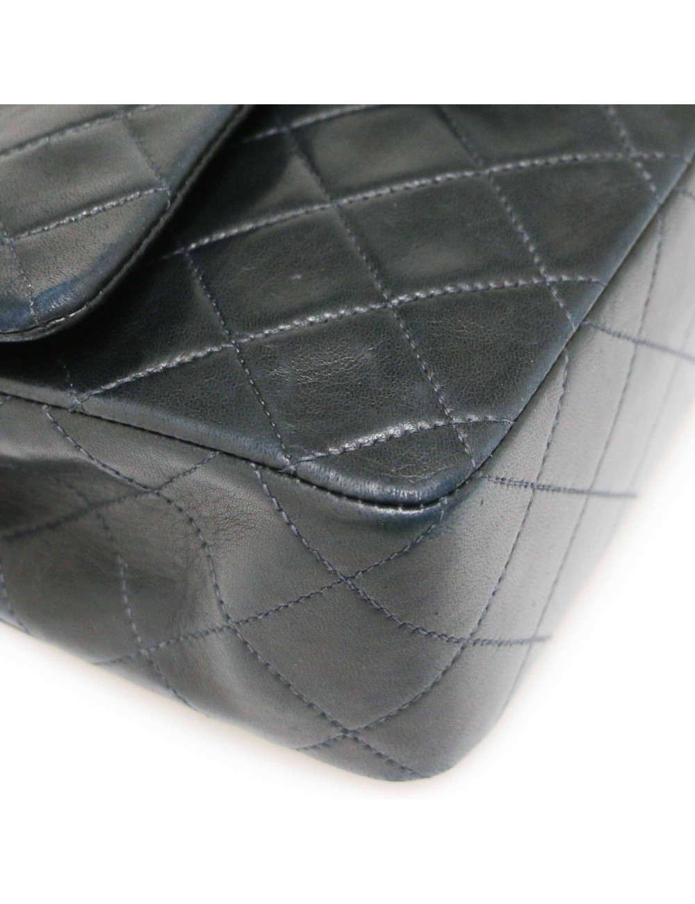 Sac Classique CHANEL 23 cm vintage noir