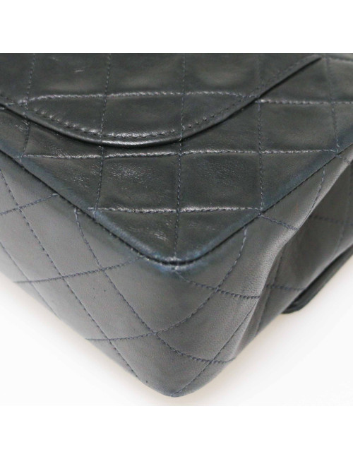 Sac Classique CHANEL 23 cm vintage noir