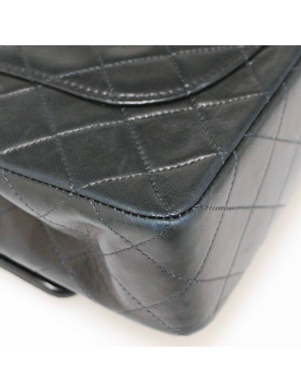 Sac Classique CHANEL 23 cm vintage noir