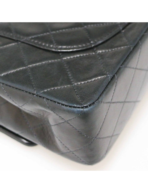 Sac Classique CHANEL 23 cm vintage noir