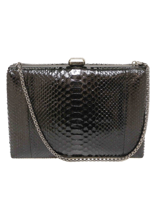 Sac CHANEL python Paris-Rome