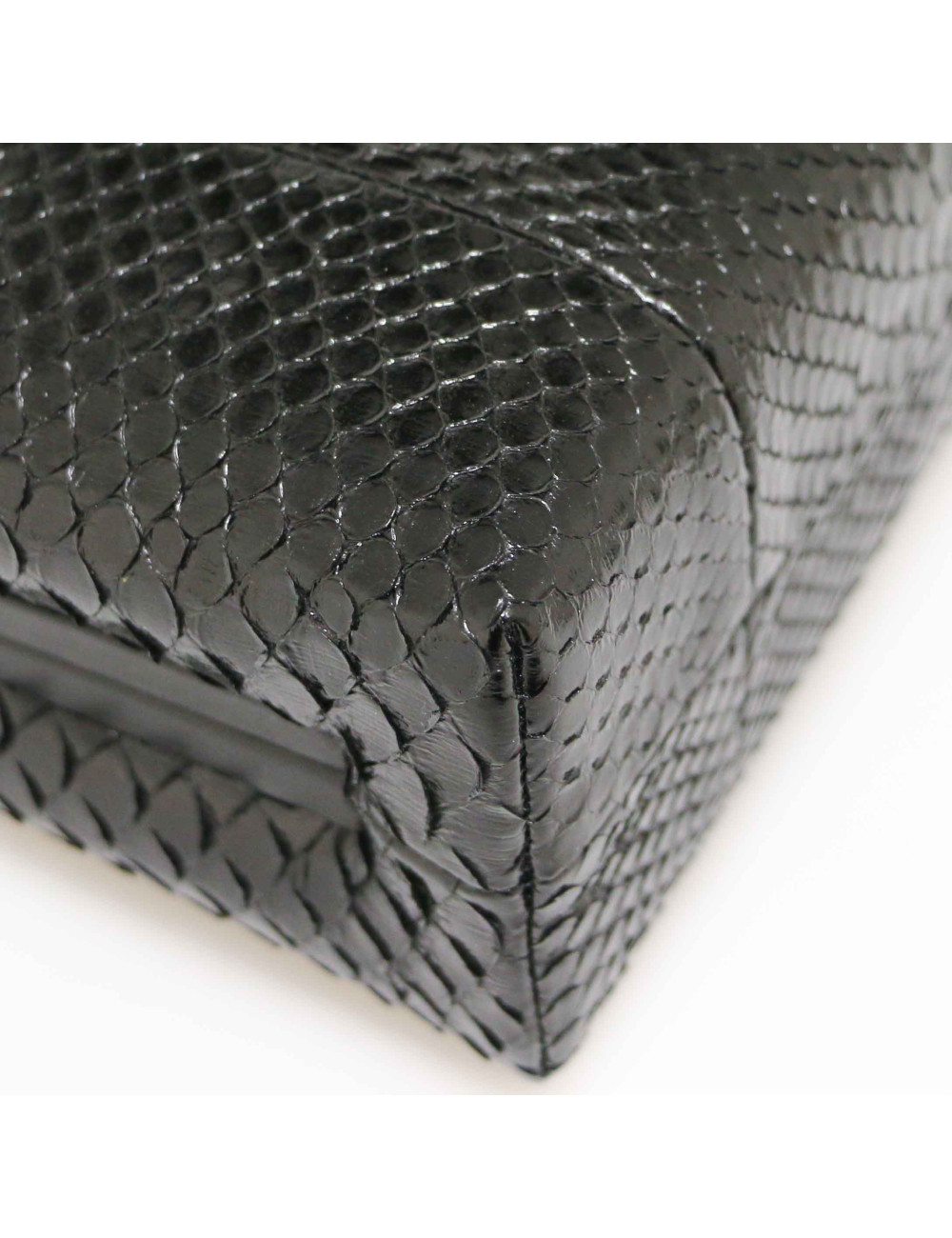 Sac CHANEL python Paris-Rome