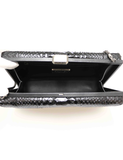 Sac CHANEL python Paris-Rome