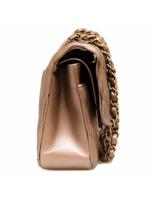 CHANEL rosegold Timeless herringbone