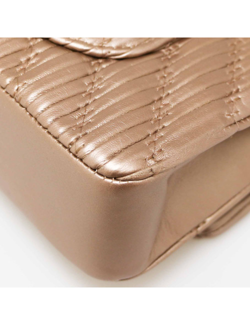 CHANEL rosegold Timeless herringbone