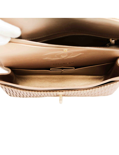 CHANEL rosegold Timeless herringbone