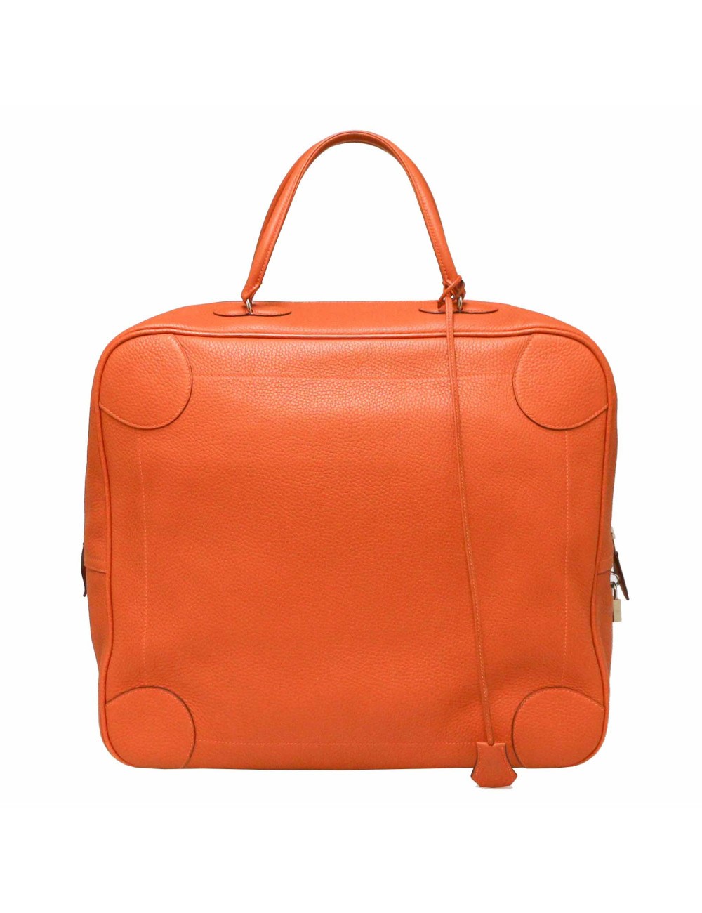 Sac de voyage Omnibus HERMES potiron GM