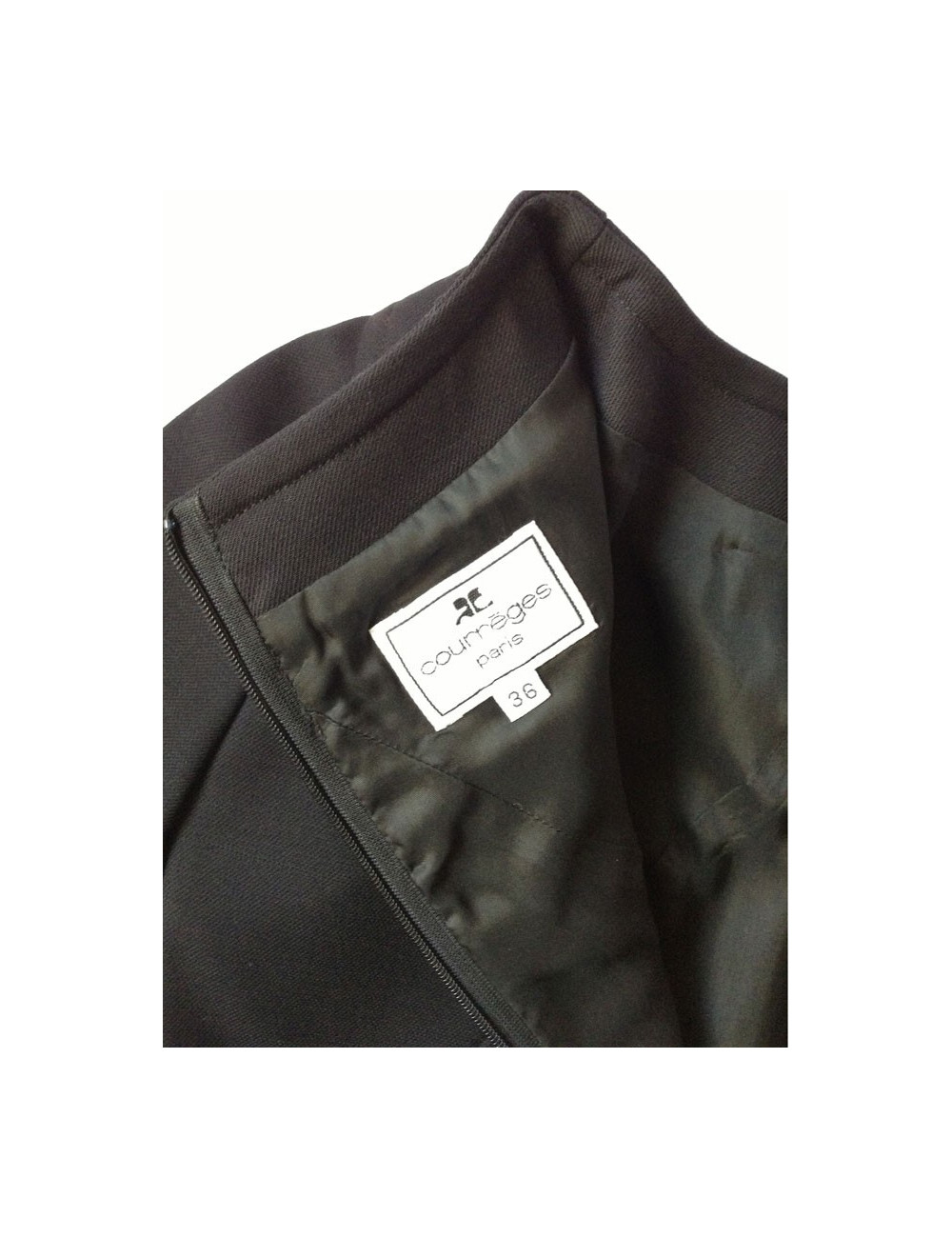 robe COURREGES noire