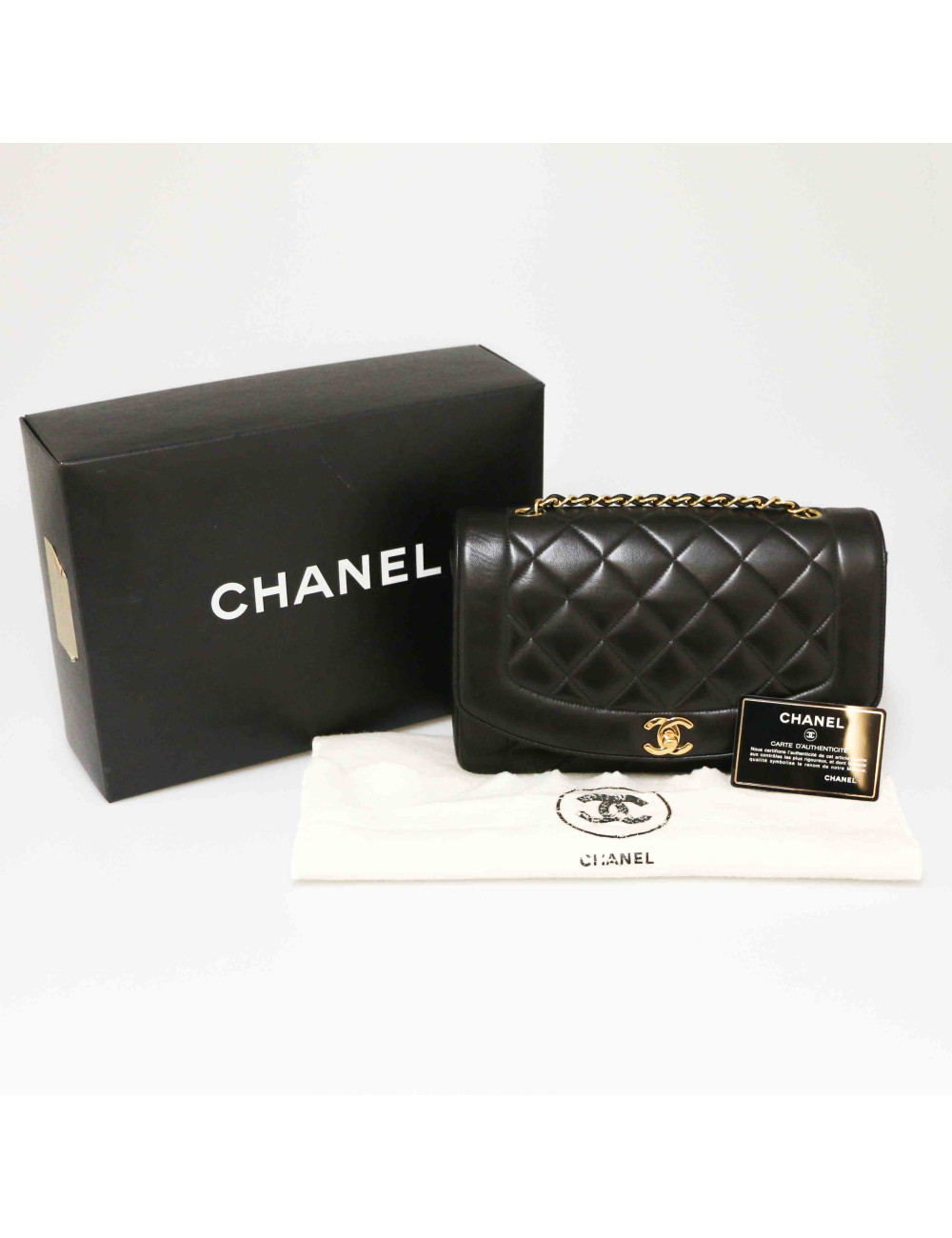 Sac Diana CHANEL 25 cm vintage