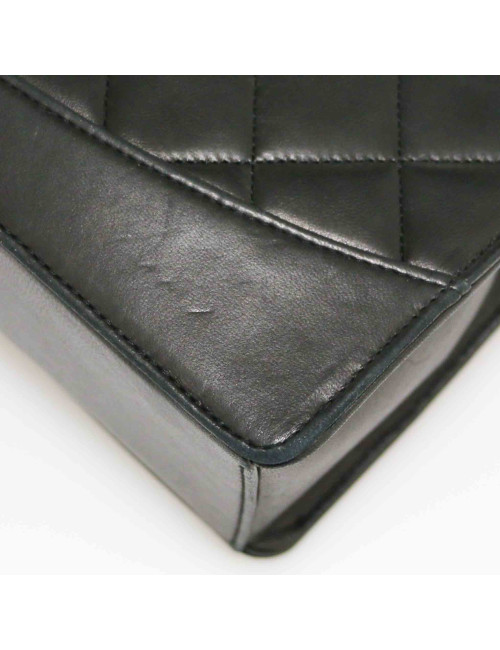 Sac vintage CHANEL fermoir rectangulaire