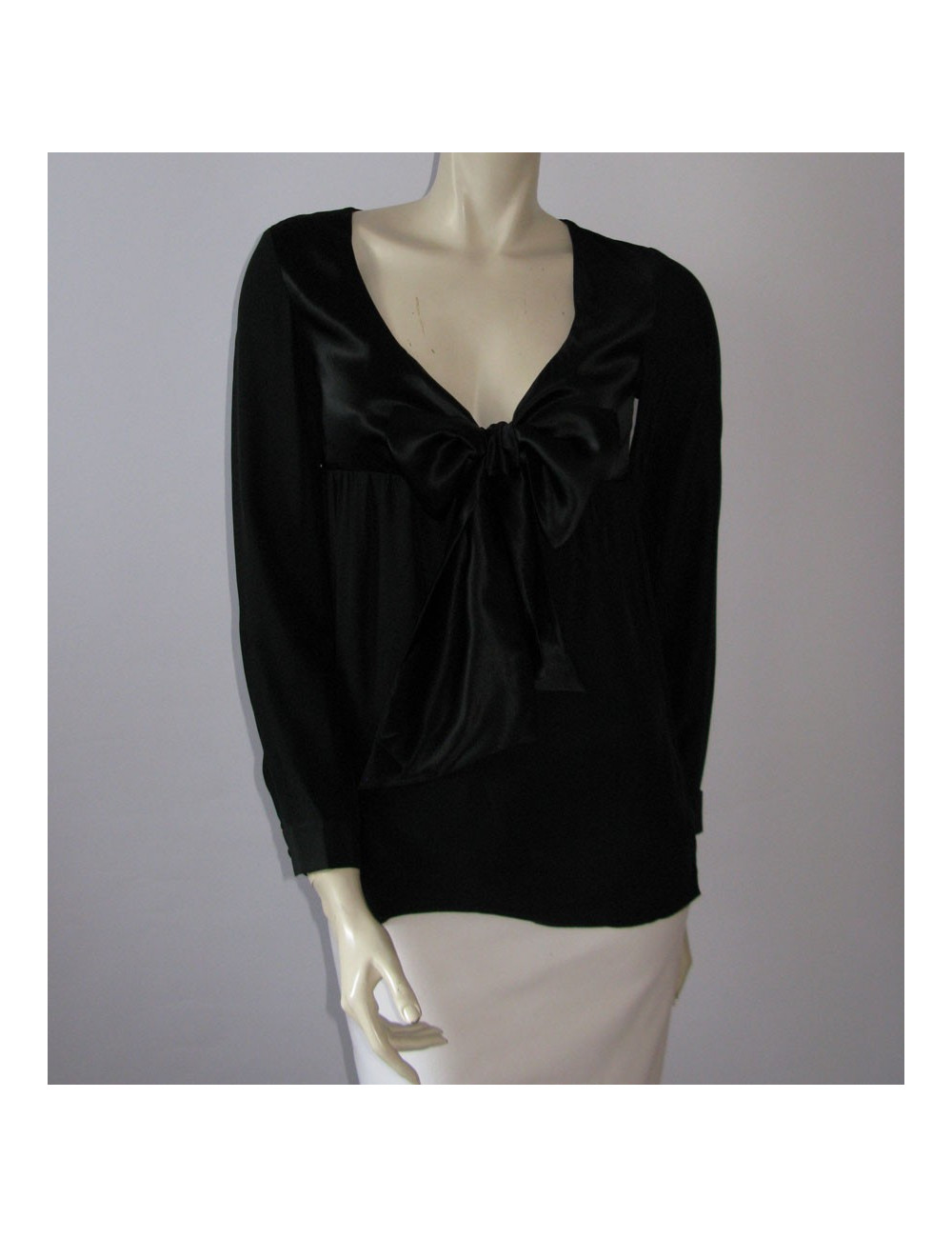 Blouse KARL LAGERFELD noire T 38