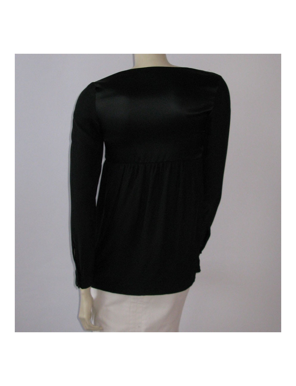 blouse KARL LAGERFELD noire T 38