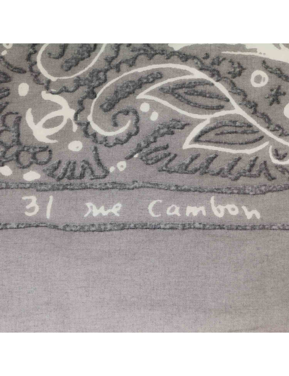 Carré CHANEL rue Cambon coton