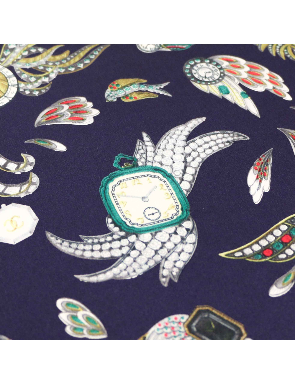 Blouse CHANEL Boutique vintage  soie violette