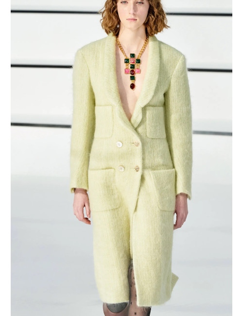 Manteau T 38 CHANEL laine