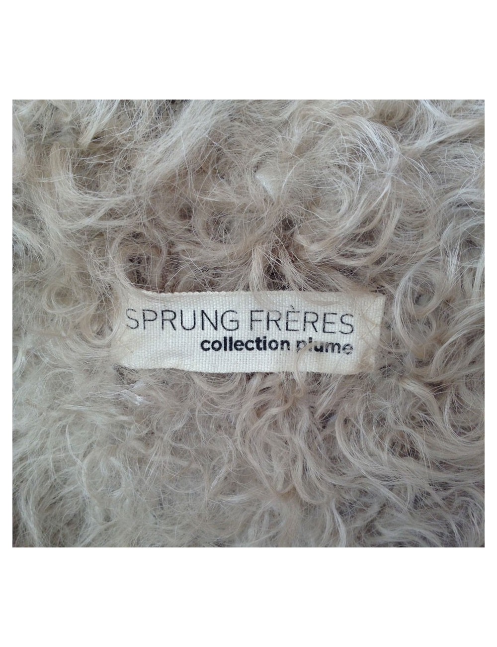 Veste à capuche SPRUNG FRERES  "PLUME"