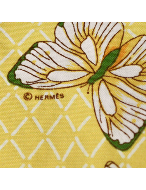 Tablier HERMES jaune