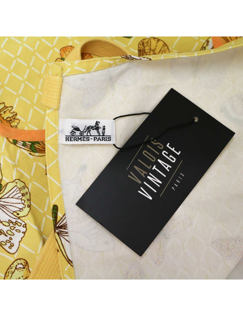 Tablier HERMES jaune