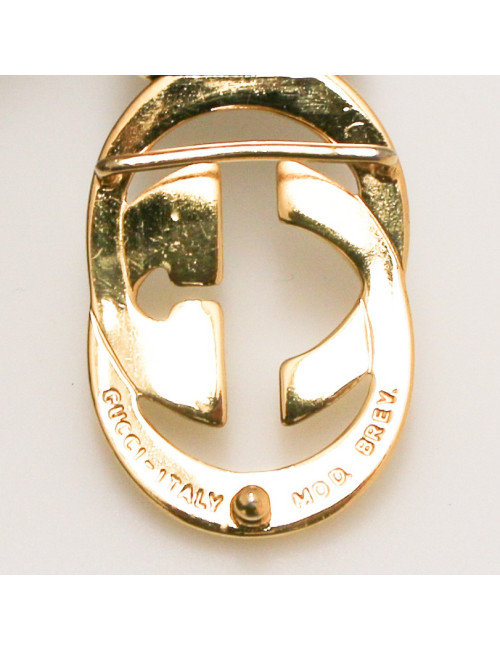 Ceinture GUCCI en cuir bleu marine T115