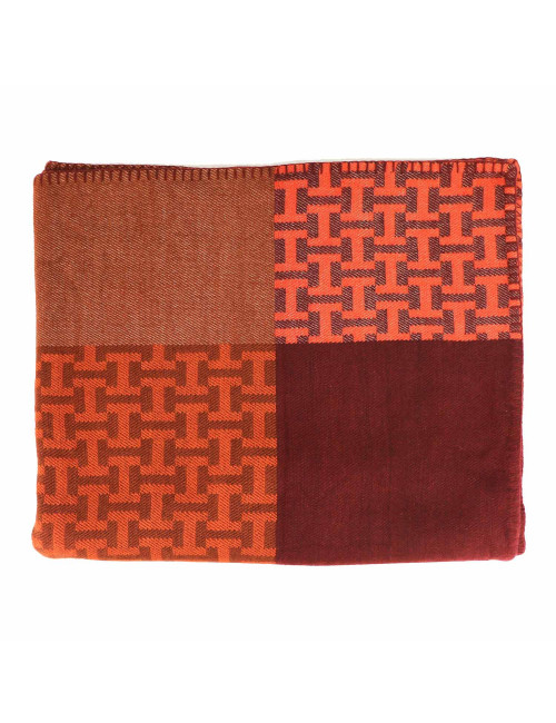 Couverture HERMES cachemire