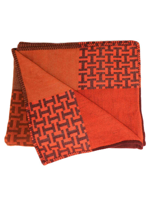 Couverture HERMES cachemire