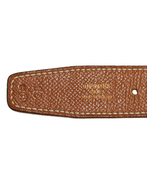 Ceinture HERMES T78 réversible
