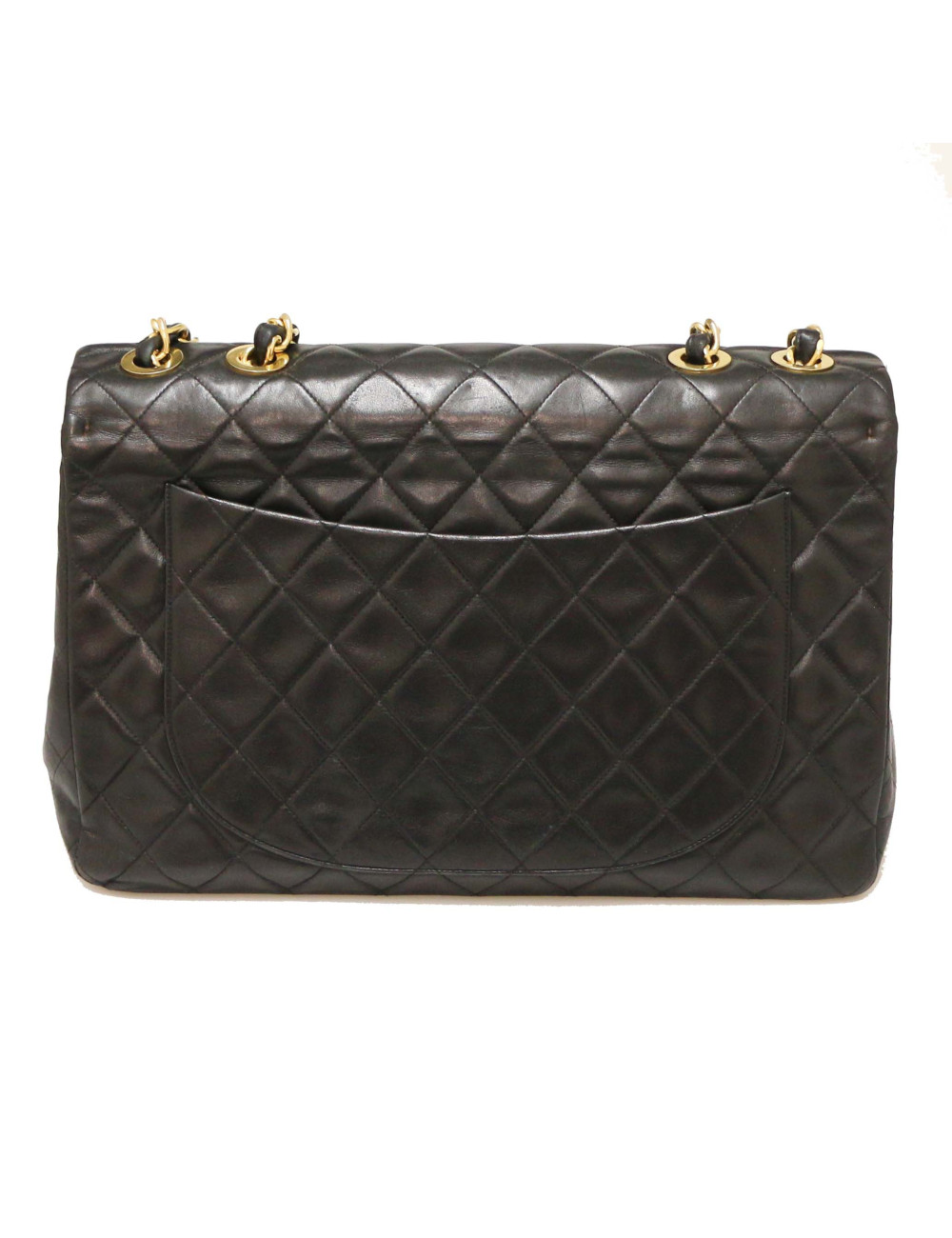 Maxi jumbo CHANEL vintage noir