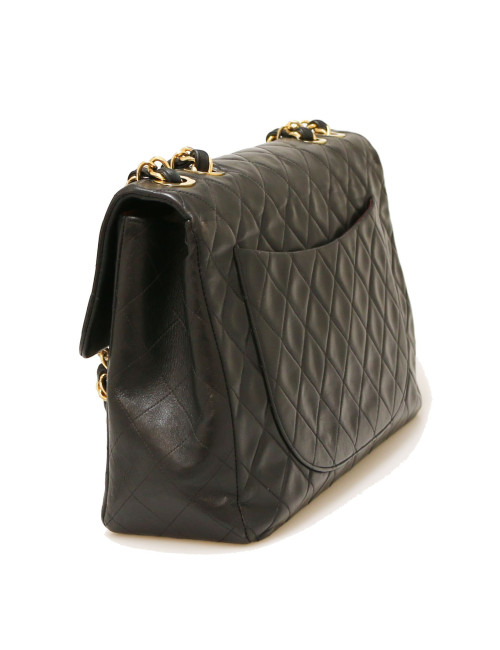 Maxi jumbo CHANEL vintage noir