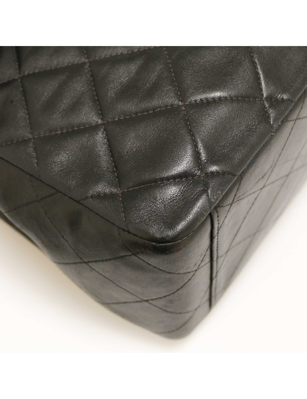 Maxi jumbo CHANEL vintage noir